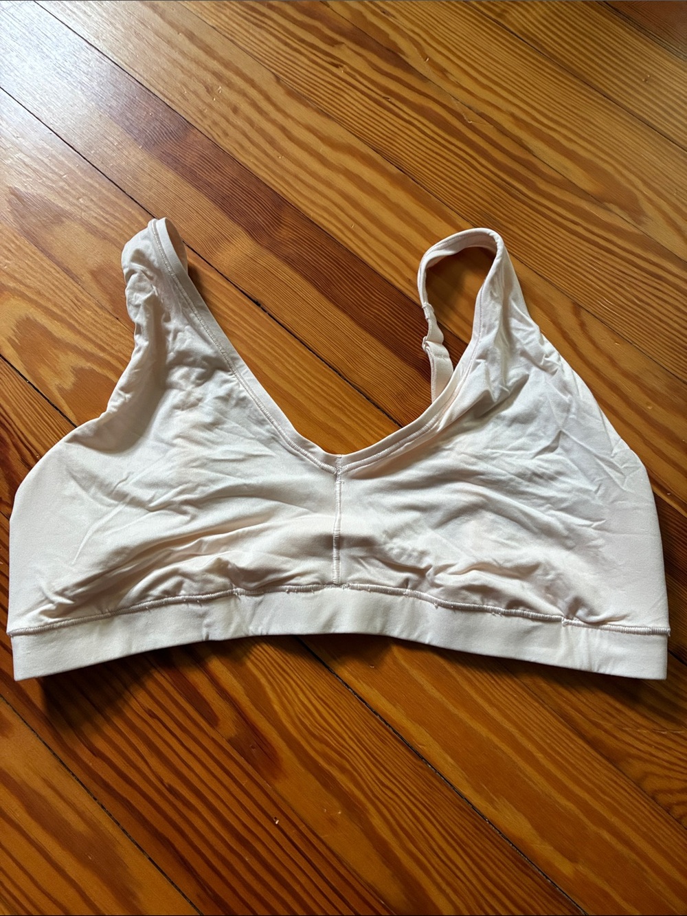 Jockey Wireless Seamless Bralette - Ivory Cream